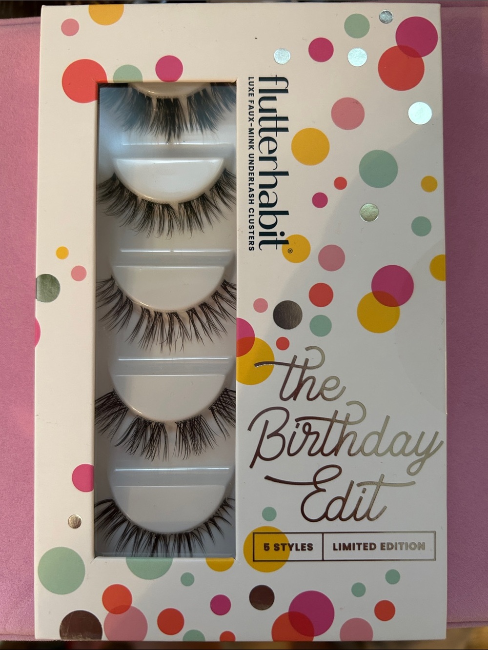 The birthday edit Flutterhabit